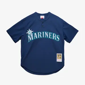 Ichiro Suzuki Seattle Mariners Navy 2002 Authentic Batting Practice Player Jersey