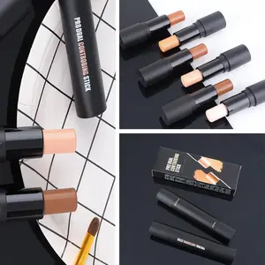 4-Color Cream Contour Stick Kit – Highlight, Contour & Conceal Makeup Set for Beginners – Face Primer, Blur Stick, and Corrector Kit (1#, 3#)