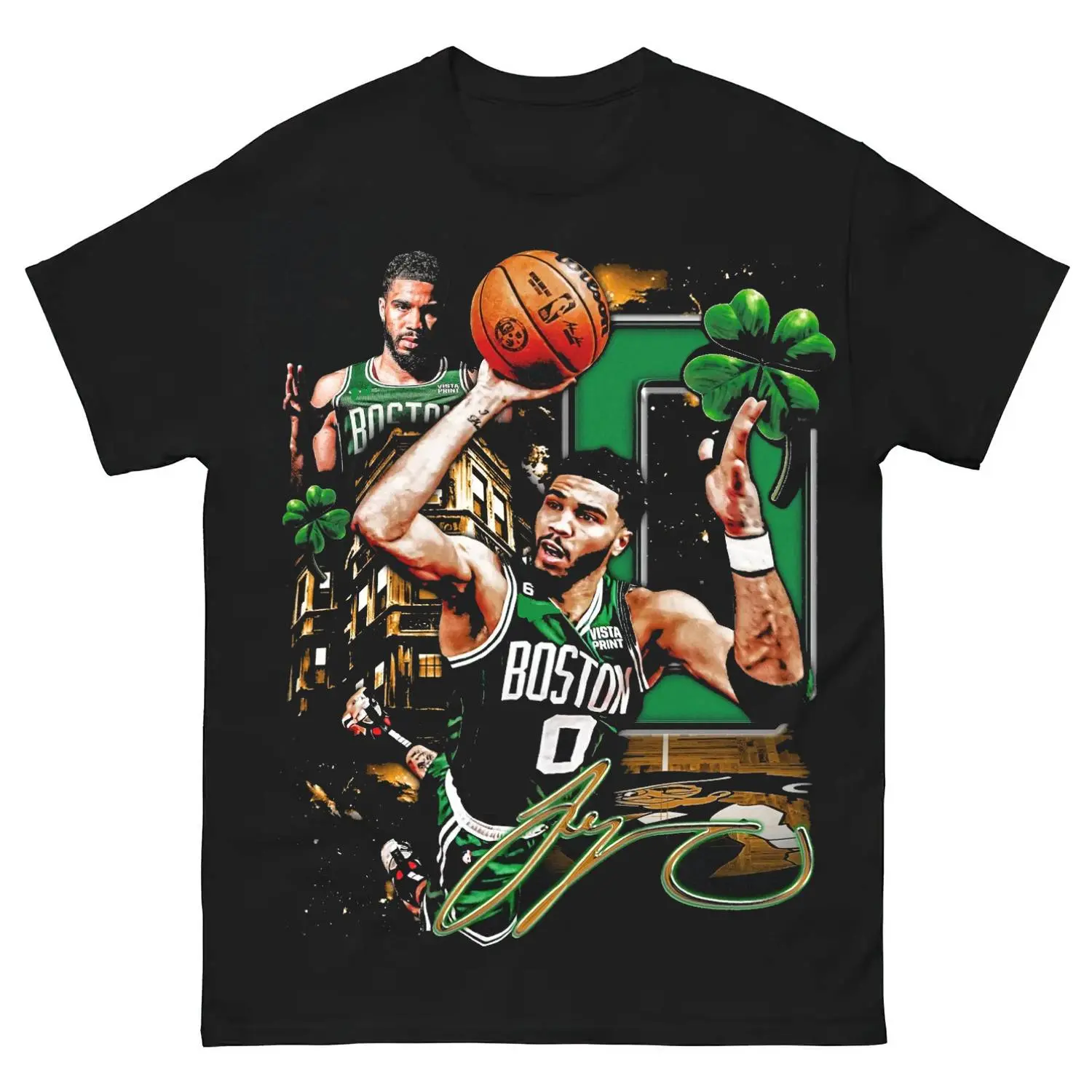 Jayson Tatum Inspired Vintage Basketball Shirt – Comfortable Unisex Graphic Tee – HGK16706