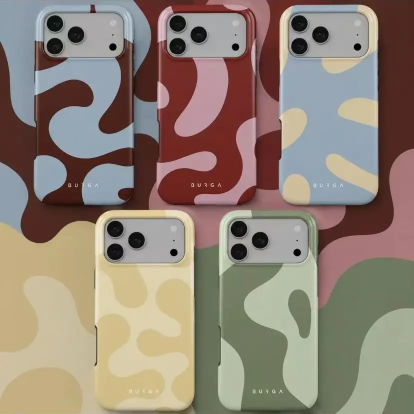 Artistic Wavy Curve Print Phone Case Suitable for iPhone 17 16 15 14 13 12 11 Pro Max Plus Samsung Galaxy S25 S24 S23 S22 S21 Thermal Sublimation Coating Full Package Process No Color Fading