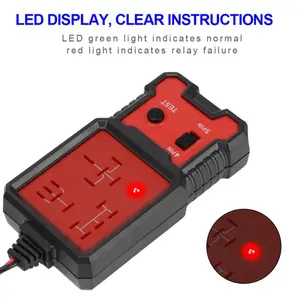 Car Automotive Circuit Tester Portable Battery Diagnostic Checker Tool Professional Car Relay Teste