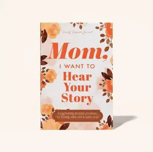 【HearYourStory】 Books Mom I Want to Hear Your Story A Mother's Guided Journal with 250 Prompts for Life Stories Paperback 6x9 Size July 19 2019