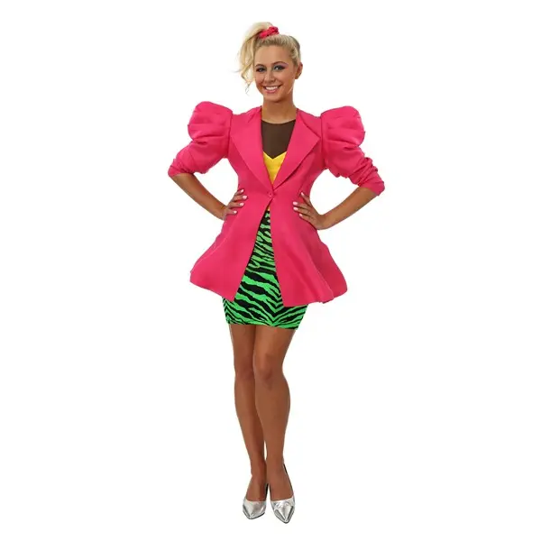 Plus Size 80s Valley Girl Costume for Women