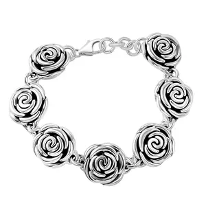 Shop LC 925 Sterling Silver Bracelet for Women Jewelry .25" Birthday Mothers Day Gifts