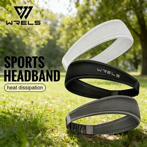 Soft Cool Comfortable Headband, Breathable Sweat Absorbing Ice Silk Headband, Outdoor Basketball Fitness Headband, 1 Piece/3 Pieces