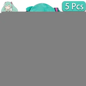 2026 new Cartoon 20cm Hatsune Miku Plush Doll Toy Anime sakura Miku snow Miku Character Kawaii Sitting posture Fufu Kids Christmas Gift