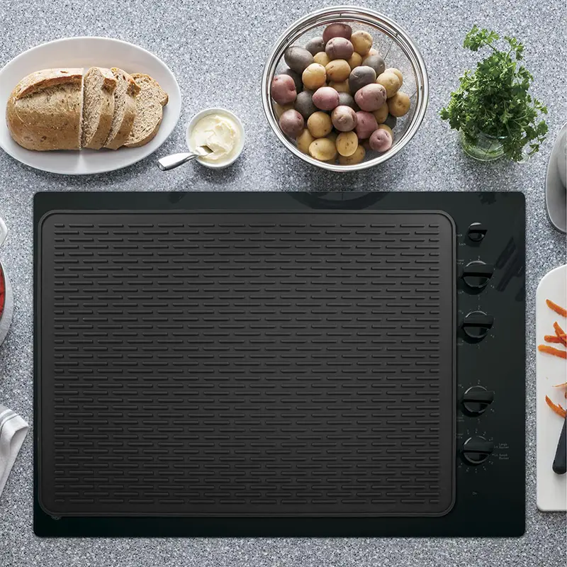 Electric furnace top cover, silicone furnace protection pad, ceramic furnace cover, countertop protector, high-temperature resistant stove insulation pad, Mother's Day gift, Father's Day gift