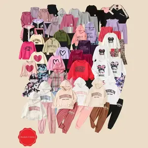 Random 4-Piece Girls' Fall/Winter Fashion Casual Must-Haves for Ages 3-14 Cute Holiday Gift - Colors Shipped Randomly If Color Matters, Please Do Not Purchase