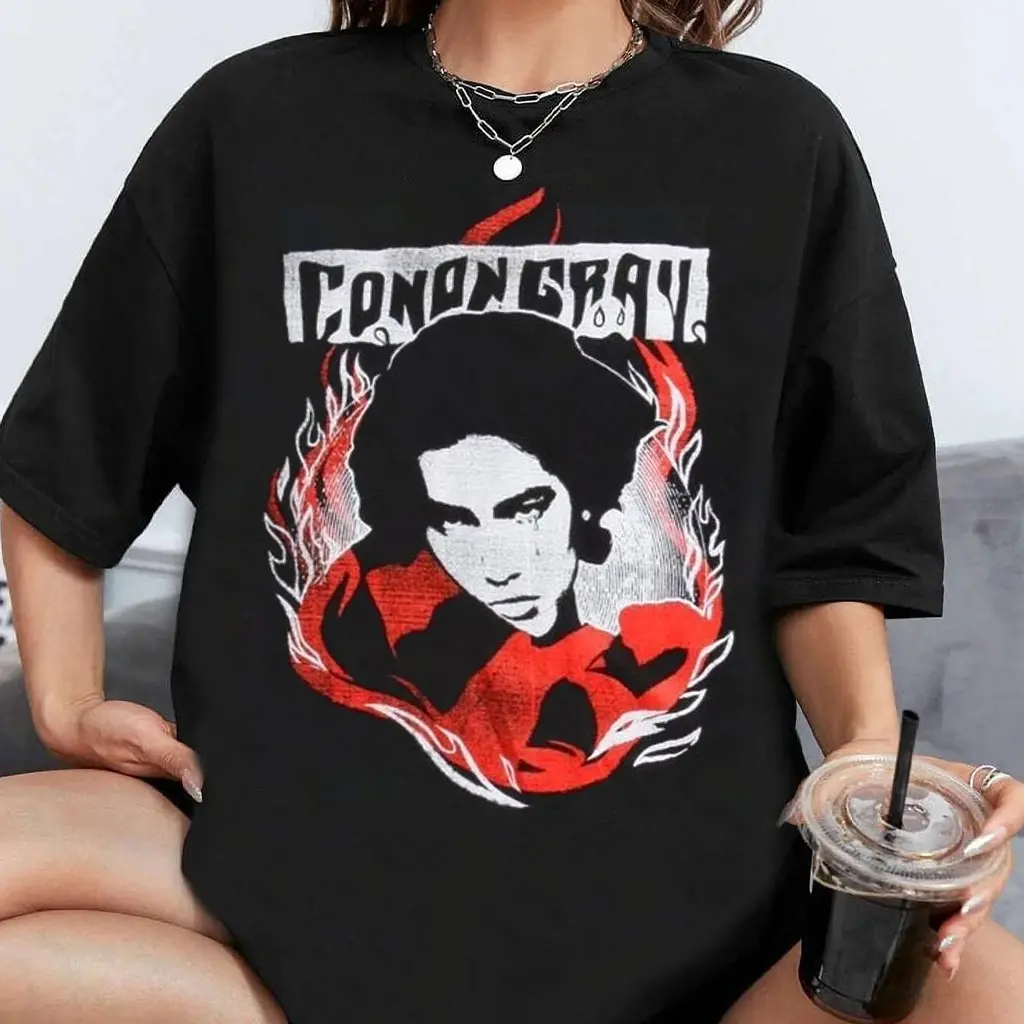 Conan Gray Flame T-Shirt Unisex Fan Gift S-5XL T-Shirt