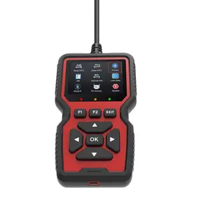 Professional OBD2 Car Fault Diagnostic Scanner, Multifunctional Multilanguage Plug-and-Play Automotive Code Reader Tool