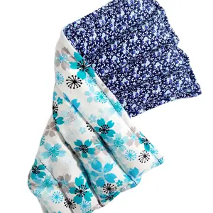 Therapeutic heating-cooling rice bag, heat pad, cold pack, rice bag, spa, massage, doula, Flowers, READY TO SHIP