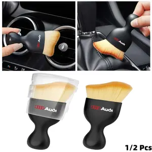 Car Interior Cleaning Brush Tool, Soft Bristle Detail Brush for Audi Models, Car Interior Care Essentials, Automotive Accessories