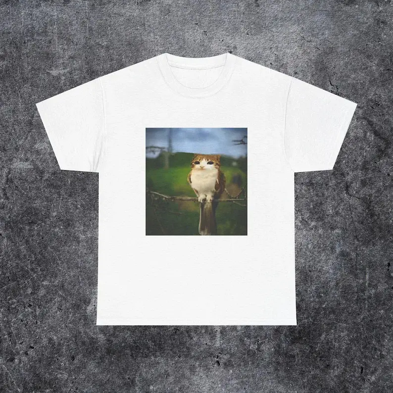 Funny meowl cat meme, brainrot cat owl meme, i'm a new soul meme, funny cat owl meme shirt.