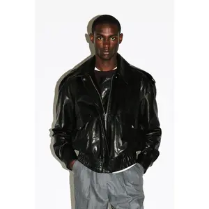 Hyperion Leather Flight Jacket