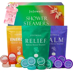 Shower Steamers Aromatherapy - 18 Pack Birthday Gifts for Women, Self Care, Mothers Day Gifts for Her Him Women Men Mom Wife Teens, Galentines Gift Set Relaxation Home SPA