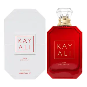 Kayali Eden Juicy Apple 01 Perfume 100ml Fragrances Unisex Perfume Crisp Green Apple Scent Long Lasting Fruity Floral Perfume for Women Men