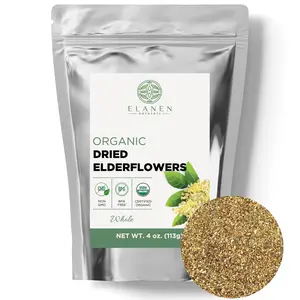 Elderflowers, USDA Certified Organic, Whole
