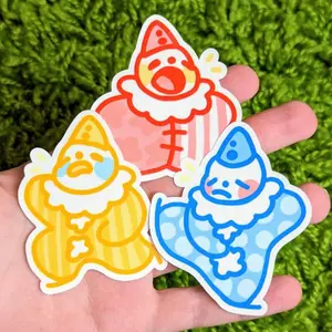 Cute Lil Clown Stickers