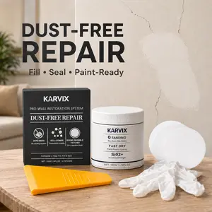 Stop Losing Your Security Deposit This Karvix Wall Repair Kit Fixes Nail Holes and Cracks In Seconds with Zero Sanding and No Mess