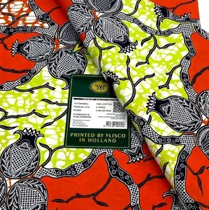 Authentic African Print 100%Cotton 6yards