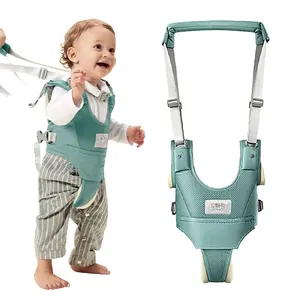 Baby Walking Harness with Handheld Assistant Belt - Secure Walking Aid for 7 - 24 Month Old Infants & Toddlers in Learning