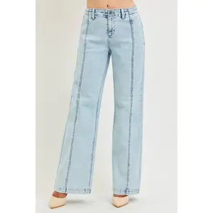 RISEN Slouchy Wide Leg Jeans