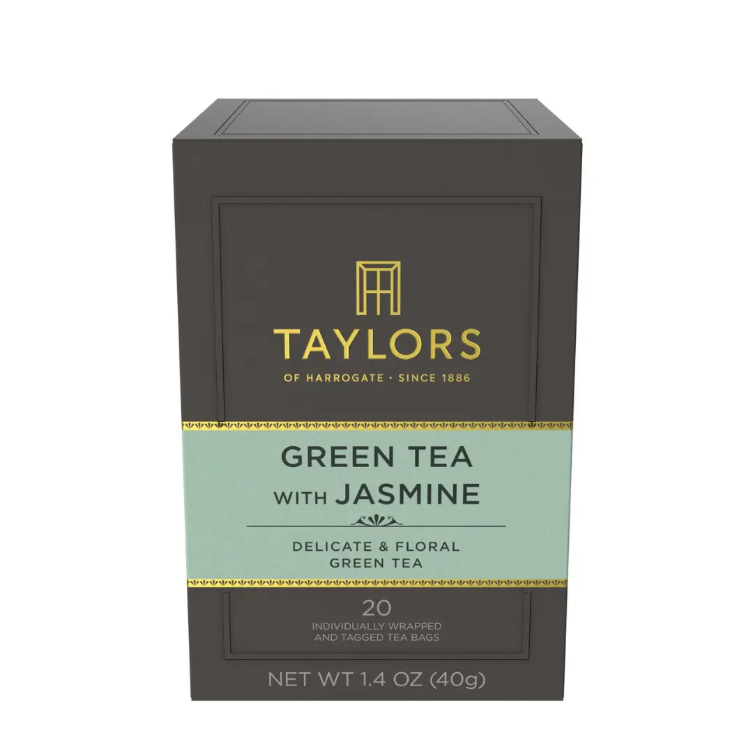 Taylors of Harrogate Green Tea with Jasmine , 20 Count