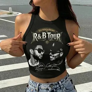 THE R&B TOUR 2026 Casual Festival Tank, Lightweight Summer Sleeveless Tee for Men Women