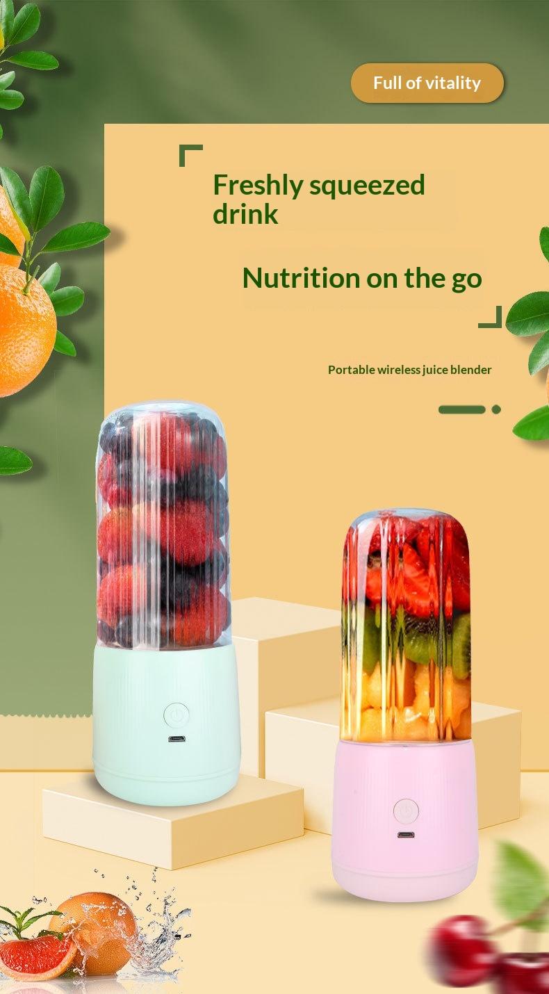 Portable Mini Smoothie Blender With Charging Feature