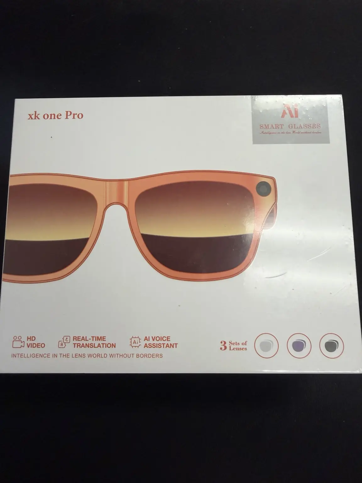 XK One Pro AI Smart Glasses – HD Video Recording XK One Pro AI Smart Glasses – HD Video Recording
