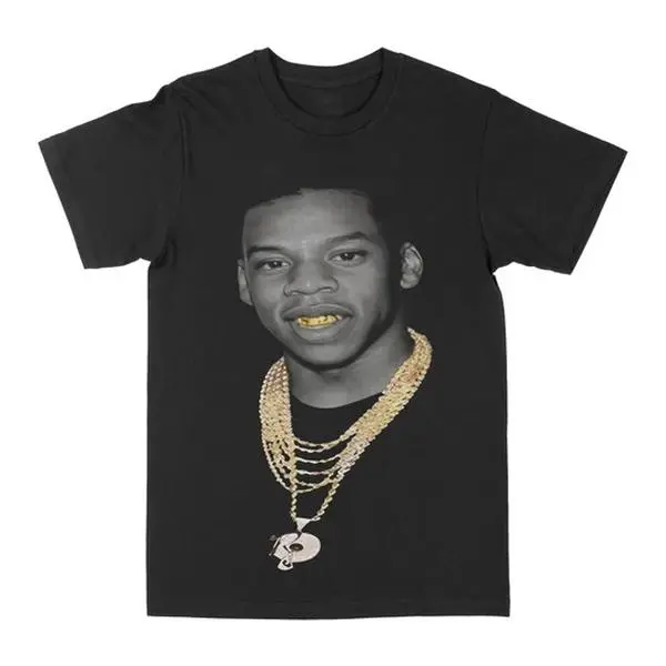 Jay Z Gold Grill Graphic T-Shirt, Vintage Style Rapper T-Shirt, Gift For Fan