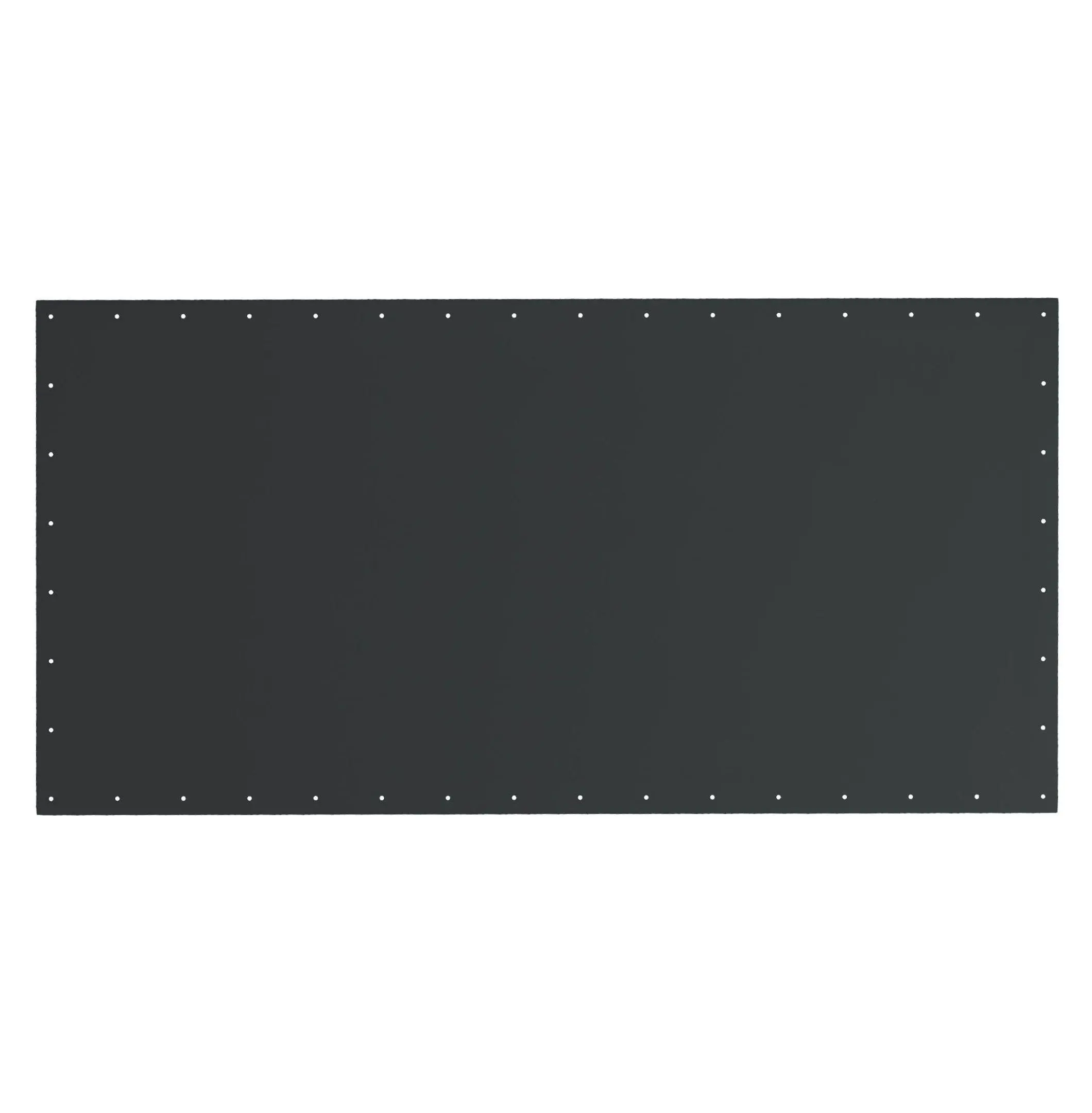 10x20 Carport Canopy Replacement Cover - UV Resistant - Charcoal - Ball Bungee Included - Fits 84C-159 Series default