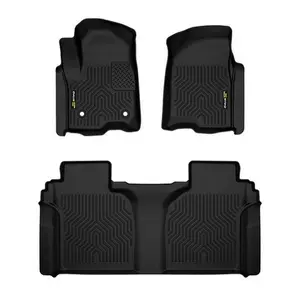 TPE Floor Mats Liners Fit For 19-25 Silverado Sierra 1500 2500 3500 Crew Cab
