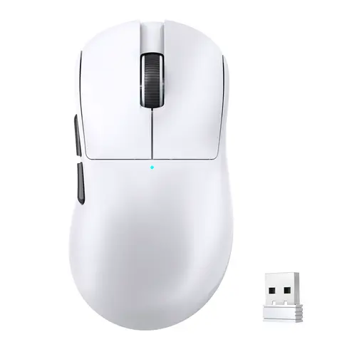 ATTACK Magic-Refiner X2 Precise Wireless Gaming Mouse - Tri-Mode 2.4G/USB Type-C Wired/Bluetooth, PAW3311 Sensor, 25000 DPI, 1000Hz Polling Rate, 69g Ultra-Lightweight Crisp TTC Scroll Computer Peripherals Built for Gaming, Office, Study