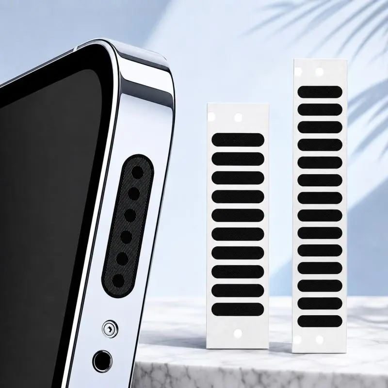 Universal Smartphone Speaker Dust-proof Mesh Cover 24 Pack Noise Canceling and Clear Portable and Versatile No Battery Required