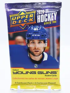 2020-21 Upper Deck Series 2 Hockey Blaster Pack (8 Cards) Sports Collectible