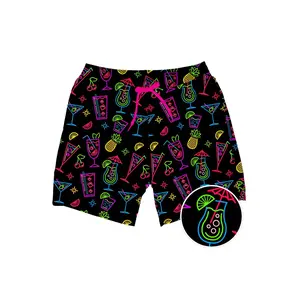 Neon Nightcap Stretch Swim Trunks