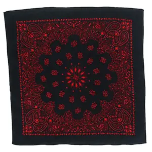 CTM 27 Inch Austin Paisley Print Bandana CTM 27 Inch Austin Paisley Print Bandana