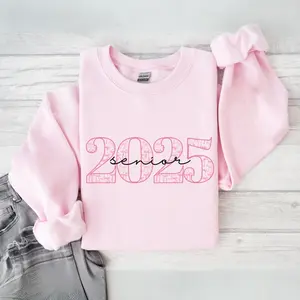 Customized Grad Gift, Personalized Senior Sweatshirt, High School Graduation Gift , College Graduation Gift, Coquette Senior 2025