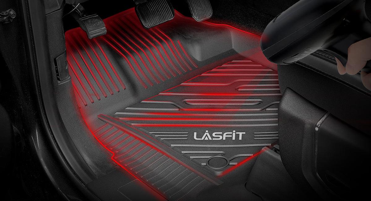 Lasfit Toyota Floor Mats,All Weather Protection TPE Car Liners,Perfect Custom Fit for Toyota Tundra /4 Runner / RAV4 / Camry Highlander / Sienna