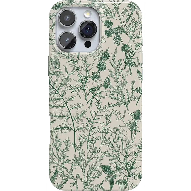 Sage Garden | Green Floral Case