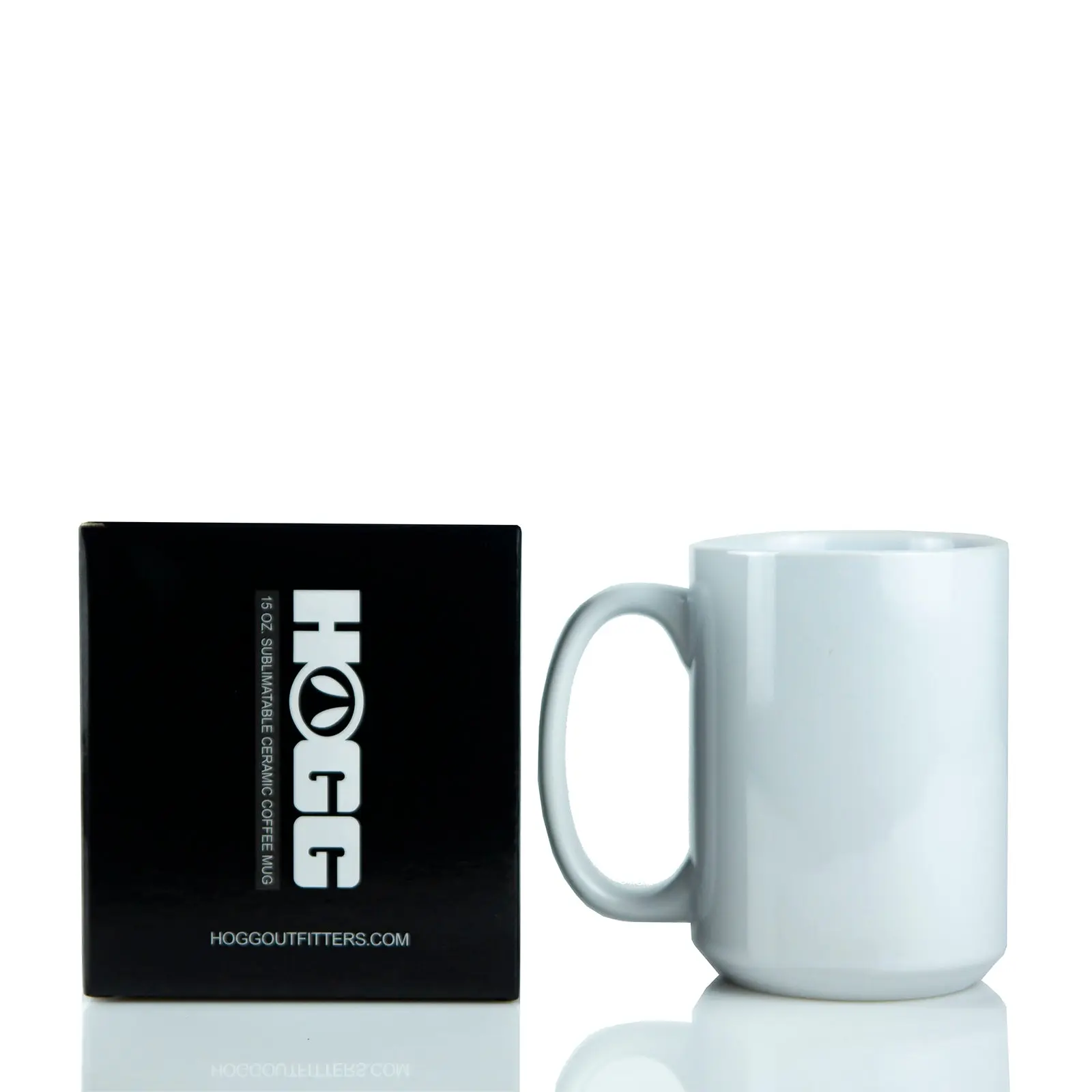 15oz Sublimatable Ceramic Coffee Mug