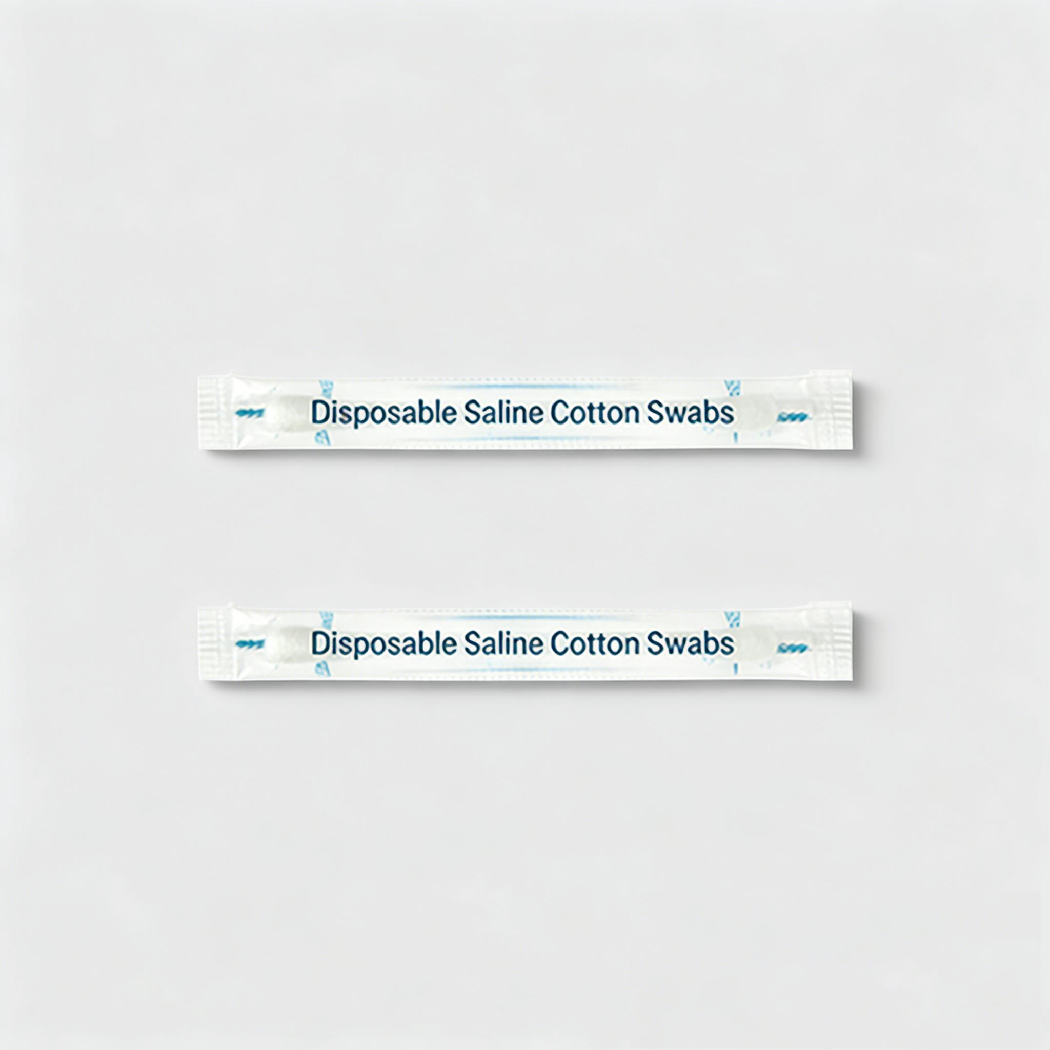 Piercing Aftercare Swabs, Disposable Cleaning Swabs for Nose, Earrings & Daily Care