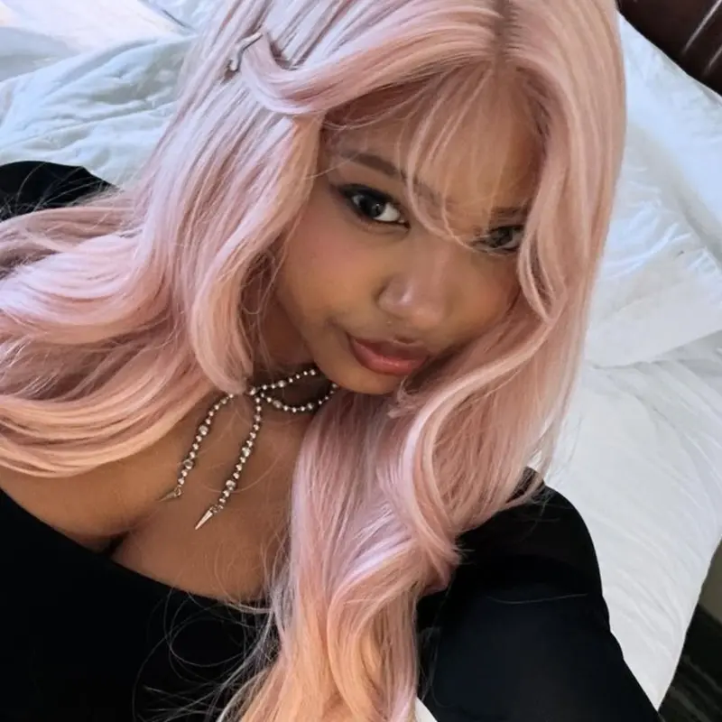 Medium Long Wavy Wig, Fashion Natural Look, 4x1 Lace Front Hairpiece, Perfect for Daily Life, Friends, Family Gatherings, Synthetic Lace Wig, Lace Front Wigs, Artificial Wig