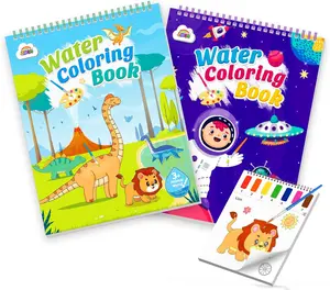 ZMLM Paint with Water Coloring Books for Toddlers (Dinosaurs & Space)