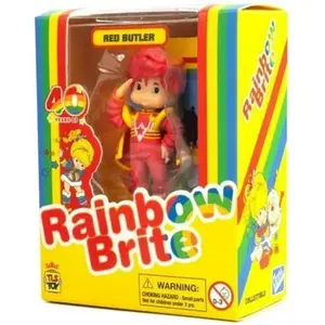 40th Anniversary Rainbow Brite Series 1 - Red Butler Figure - 2.5' Inch - Limited Edition (Rare)