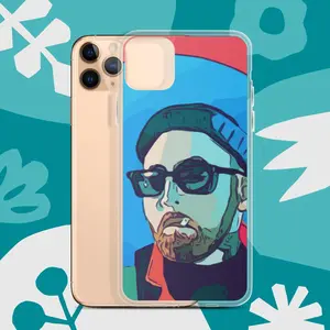 Clear Case for iPhone® Featuring Vector Art MacMiller