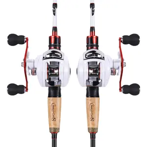 Sougayilang Fishing Rod and Reel Combo, Medium Heavy Fishing Pole with Baitcasting Reel Combo, 1-Count Baitcaster Combo, Outdoor fishing supplies