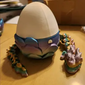 3D Kaida Dragon with egg