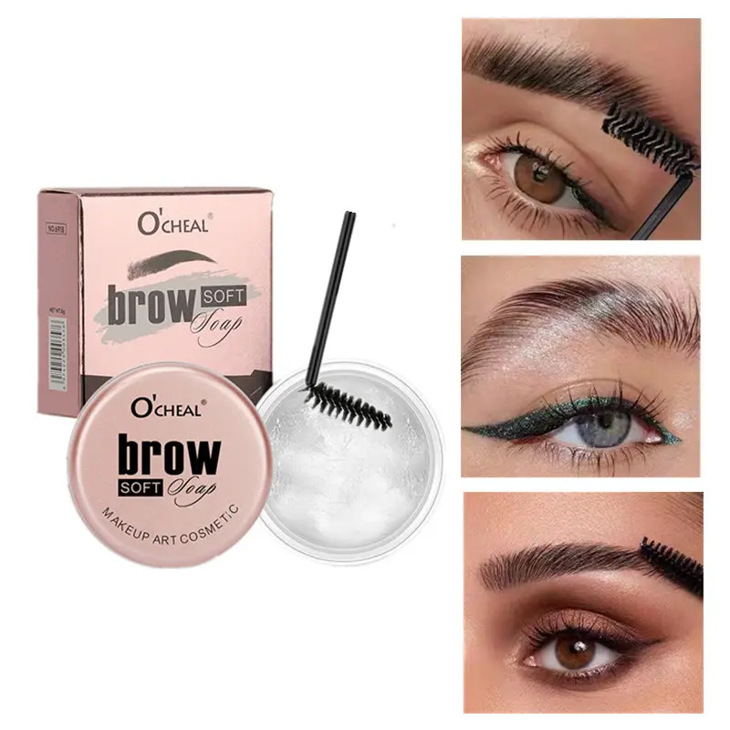 Wild Eyebrow Cream Natural Shaping Eyebrow Shape Liquid Transparent Colorless Gel Brow Styling Gel Shaping Eyebrow Soap Eyebrow Gel Eyebrow Makeup Products Gifts For Women Homecoming DressesTravel Essentials Beach Essentials Makeup Skin Care